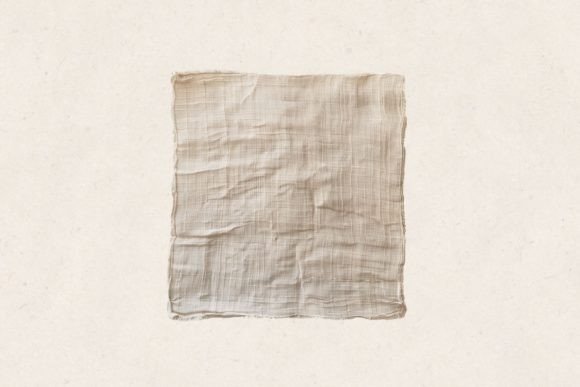 Download Square Flax Fabric Textile Piece PNG - Square Collection