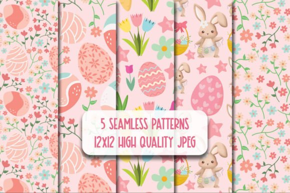 Download Easter Seamless Digital Paper Pack - Premium Resources